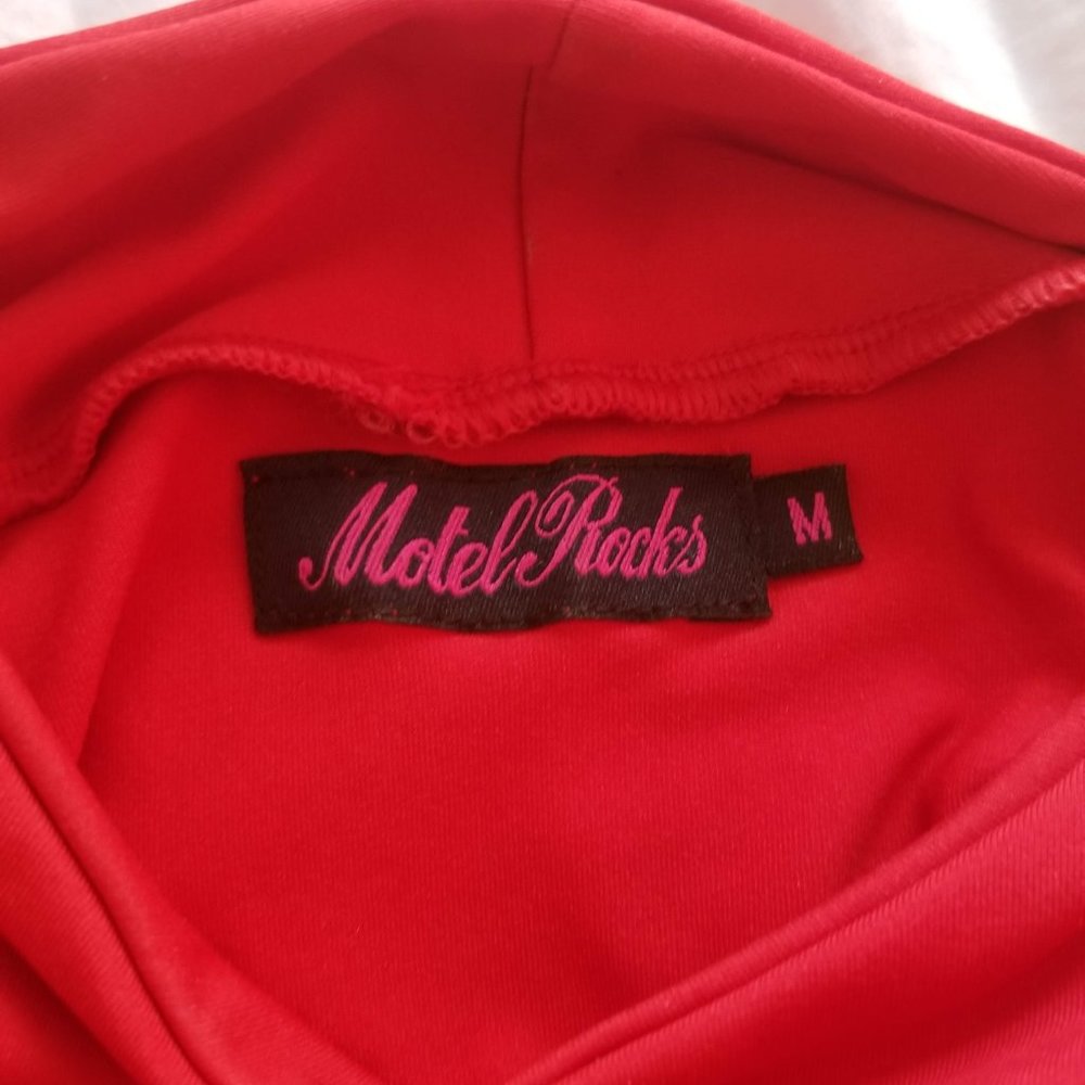Motel Rocks Red Dress - Picture 5 of 5